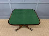 Regency Period Inlaid Rosewood Card Table (16 of 20) Regency Period Inlaid Rosewood Card Table (16 of 20)