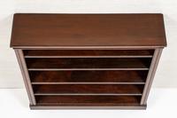 Simple Victorian Mahogany Open Bookcase (5 of 5) Simple Victorian Mahogany Open Bookcase (5 of 5)