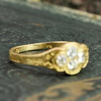 The Late Victorian Spencer of Charlotte 1892 Four Diamond Memory Ring (2 of 10) The Late Victorian Spencer of Charlotte 1892 Four Diamond Memory Ring (2 of 10)