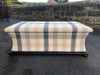 Mahogany Upholstered Sarcophagus Blanket Box (8 of 8) Mahogany Upholstered Sarcophagus Blanket Box (8 of 8)