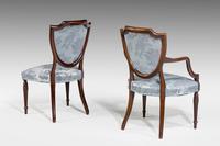 Set of Six Late 19th Century Hepplewhite Design Chairs (3 of 12) Set of Six Late 19th Century Hepplewhite Design Chairs (3 of 12)