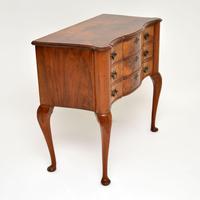 Antique Burr Walnut Lowboy Side Table (7 of 9) Antique Burr Walnut Lowboy Side Table (7 of 9)