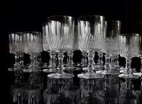 Baccarat Crystal 29 piece Cylindrique suite Richelieu pattern c1916 (3 of 5) Baccarat Crystal 29 piece Cylindrique suite Richelieu pattern c1916 (3 of 5)