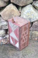 Scandinavian / Swedish 'Folk Art' painted & geometric chip-carved timplåda / sliding-lid box early 19th Century. (2 of 11) Scandinavian / Swedish 'Folk Art' painted & geometric chip-carved timplåda / sliding-lid box early 19th Century. (2 of 11)