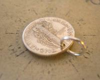 Vintage Pocket Watch Chain Fob 1943 WW2 American Liberty One Dime Coin Fob (6 of 6) Vintage Pocket Watch Chain Fob 1943 WW2 American Liberty One Dime Coin Fob (6 of 6)