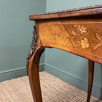 Stunning Large 19th Century Kingwood Antique Writing Table (2 of 8) Stunning Large 19th Century Kingwood Antique Writing Table (2 of 8)