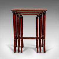 Antique Nest of 3 Occasional Side Tables, Oriental, Japanned, Victorian c.1900 (4 of 12) Antique Nest of 3 Occasional Side Tables, Oriental, Japanned, Victorian c.1900 (4 of 12)
