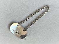 Rare Victorian Silver 'Chili' Label (2 of 4) Rare Victorian Silver 'Chili' Label (2 of 4)