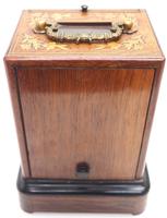Fine French Officers 8-day Mantel Clock – Rosewood Case With Satinwood Inlay (9 of 13) Fine French Officers 8-day Mantel Clock – Rosewood Case With Satinwood Inlay (9 of 13)