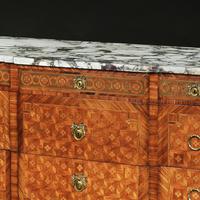 Late 19th Century French Gilt Bronze Mounted Tulipwood & Kingwood Marble Topped Commode (4 of 10) Late 19th Century French Gilt Bronze Mounted Tulipwood & Kingwood Marble Topped Commode (4 of 10)