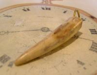 Vintage Pocket Watch Chain Fob 1950s Large Brass & Natural Horn Fob (2 of 6) Vintage Pocket Watch Chain Fob 1950s Large Brass & Natural Horn Fob (2 of 6)