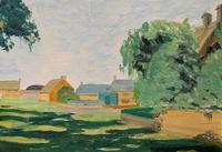 Exquisite Original Early 20th Century Impressionist Farmland Landscape Oil Painting (3 of 12) Exquisite Original Early 20th Century Impressionist Farmland Landscape Oil Painting (3 of 12)