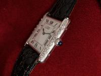 Cartier Diamond Tank Watch (3 of 4) Cartier Diamond Tank Watch (3 of 4)
