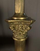 Good Size French Brass & Marble Corinthian Column Table Lamp (7 of 7) Good Size French Brass & Marble Corinthian Column Table Lamp (7 of 7)