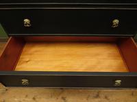 Art Deco Black Painted Chest of Drawers, Gothic Shabby Chic (11 of 13) Art Deco Black Painted Chest of Drawers, Gothic Shabby Chic (11 of 13)
