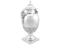 Sterling Silver Covered Vase - Antique George V (3 of 12) Sterling Silver Covered Vase - Antique George V (3 of 12)