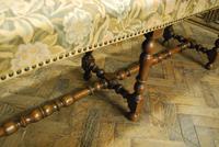 Large French Upholstered Stool (5 of 6) Large French Upholstered Stool (5 of 6)