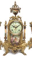 Vintage Sevres Mantel Clock Garniture 8 Day Striking Ormolu Mantel Clock (11 of 14) Vintage Sevres Mantel Clock Garniture 8 Day Striking Ormolu Mantel Clock (11 of 14)