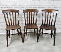 Matched Set of 6 Windsor Kitchen Chairs c.1890 (3 of 7) Matched Set of 6 Windsor Kitchen Chairs c.1890 (3 of 7)