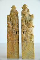 Pair of Chinese Soapstone Hand Seals (3 of 12) Pair of Chinese Soapstone Hand Seals (3 of 12)