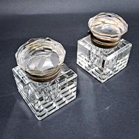 Edwardian Silver Mounted Inkwell & Stand (5 of 6) Edwardian Silver Mounted Inkwell & Stand (5 of 6)