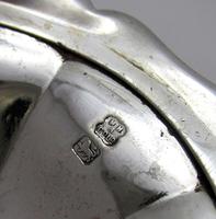Superb Large 1915 Solid Sterling Silver Antique Capstan Inkwell, Martin Hall & Co. English Hallmarked (12 of 12) Superb Large 1915 Solid Sterling Silver Antique Capstan Inkwell, Martin Hall & Co. English Hallmarked (12 of 12)