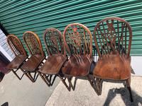 Harlequin Set 10 Ash & Elm Kitchen Chairs (5 of 10) Harlequin Set 10 Ash & Elm Kitchen Chairs (5 of 10)