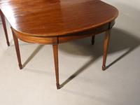 Good George III Period Mahogany D End Dining Table (5 of 6) Good George III Period Mahogany D End Dining Table (5 of 6)