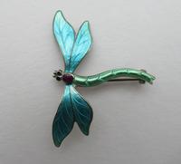 John Atkins & Son Silver & Enamel Dragonfly Brooch, 1916 (4 of 10) John Atkins & Son Silver & Enamel Dragonfly Brooch, 1916 (4 of 10)
