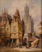 Oil Painting by Pair Henry Schafer - Fecamp Normandy, Nuremburg, Germany (7 of 10) Oil Painting by Pair Henry Schafer - Fecamp Normandy, Nuremburg, Germany (7 of 10)