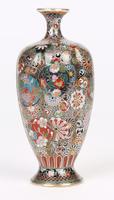 Oriental, Chinese / Japanese Exceptional Silver Metal Cloisonne Vase (15 of 25) Oriental, Chinese / Japanese Exceptional Silver Metal Cloisonne Vase (15 of 25)