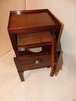 Georgian Mahogany Tray Top Commode (4 of 6) Georgian Mahogany Tray Top Commode (4 of 6)