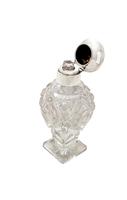 Antique Sterling Silver, Cut Glass & Inlaid Tortoiseshell Perfume Bottle 1912 (7 of 9) Antique Sterling Silver, Cut Glass & Inlaid Tortoiseshell Perfume Bottle 1912 (7 of 9)