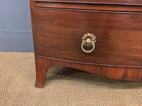 Regency Mahogany Bow Fronted Chest of Drawers (7 of 14) Regency Mahogany Bow Fronted Chest of Drawers (7 of 14)