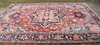 Antique Heriz Room Size Carpet 360x271cm (2 of 9) Antique Heriz Room Size Carpet 360x271cm (2 of 9)