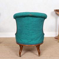 Tub Chair 19th Century Carved Mahogany (6 of 8) Tub Chair 19th Century Carved Mahogany (6 of 8)