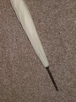 Antique Gold Plate English Made Umbrella With Lucite Crook Handle & Cream Canopy (17 of 17) Antique Gold Plate English Made Umbrella With Lucite Crook Handle & Cream Canopy (17 of 17)