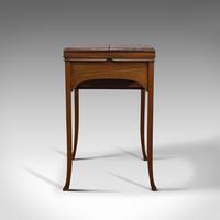 Antique Writing Desk, English, Mahogany, Side, Correspondence Table, Edwardian (3 of 12) Antique Writing Desk, English, Mahogany, Side, Correspondence Table, Edwardian (3 of 12)