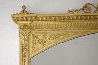 Victorian Gilt Adam Style Overmantle Mirror (4 of 10) Victorian Gilt Adam Style Overmantle Mirror (4 of 10)