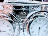 Decorative Desk or Wall Clock with Three Multi - Directional Giroscopic Clocks (7 of 8) Decorative Desk or Wall Clock with Three Multi - Directional Giroscopic Clocks (7 of 8)