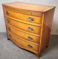 Yew Wood Bow Front Chest of Drawers / Reprodux Bevan Funnel (3 of 10) Yew Wood Bow Front Chest of Drawers / Reprodux Bevan Funnel (3 of 10)