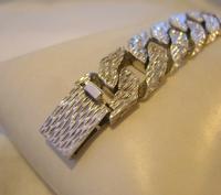 Vintage Sterling Silver Gentlemans ID Bracelet 66.7 Grams 8 3/4" Length (8 of 12) Vintage Sterling Silver Gentlemans ID Bracelet 66.7 Grams 8 3/4" Length (8 of 12)