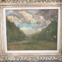 Antique Impressionist study in oil on canvas by Albert de Belleroche (3 of 11) Antique Impressionist study in oil on canvas by Albert de Belleroche (3 of 11)