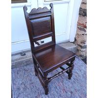 Good 17th Century Oak Hall Chair (2 of 6) Good 17th Century Oak Hall Chair (2 of 6)