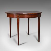 Antique Folding Tea Table, English, Mahogany, Side, Demi Lune, Georgian c.1800 (2 of 12) Antique Folding Tea Table, English, Mahogany, Side, Demi Lune, Georgian c.1800 (2 of 12)