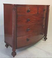 Early 19th Century Bow Front Mahogany Chest of Drawers (2 of 4) Early 19th Century Bow Front Mahogany Chest of Drawers (2 of 4)