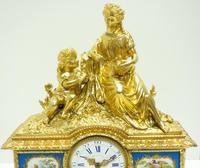 Antique 8 Day Ormolu Mantel Clock Sevres Mother & Child French Mantle Clock (12 of 16) Antique 8 Day Ormolu Mantel Clock Sevres Mother & Child French Mantle Clock (12 of 16)