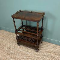 Victorian Rosewood Antique Canterbury (4 of 7) Victorian Rosewood Antique Canterbury (4 of 7)