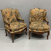 Pair of French Wing Armchairs (4 of 9) Pair of French Wing Armchairs (4 of 9)
