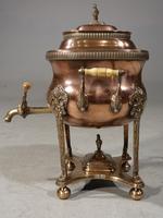 Handsome & Original Regency Period Copper Tea Urn (3 of 5) Handsome & Original Regency Period Copper Tea Urn (3 of 5)